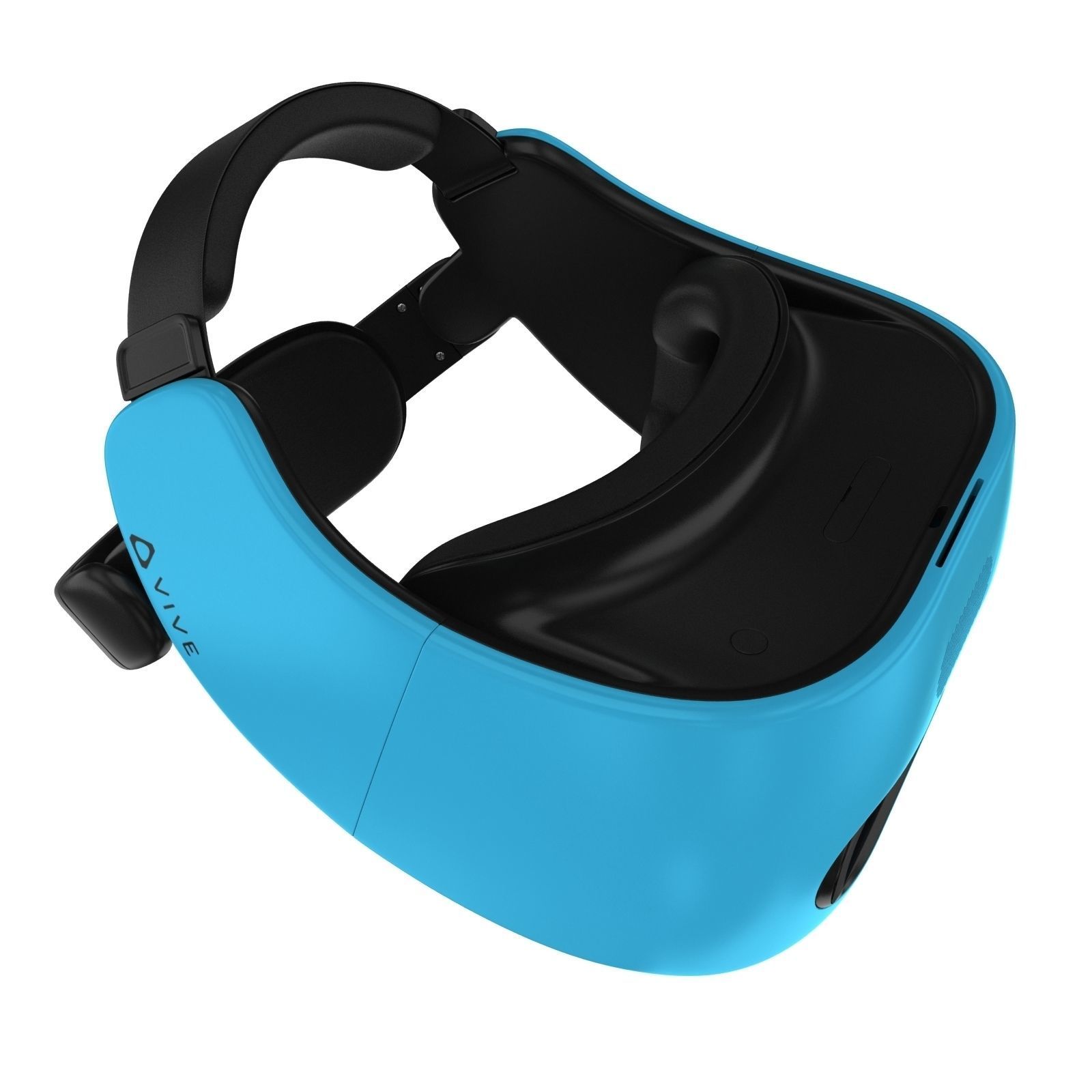 HTC Vive Focus Blue Headset 3D model_11