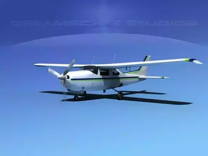 Cessna 210 Centurion V05 3D model