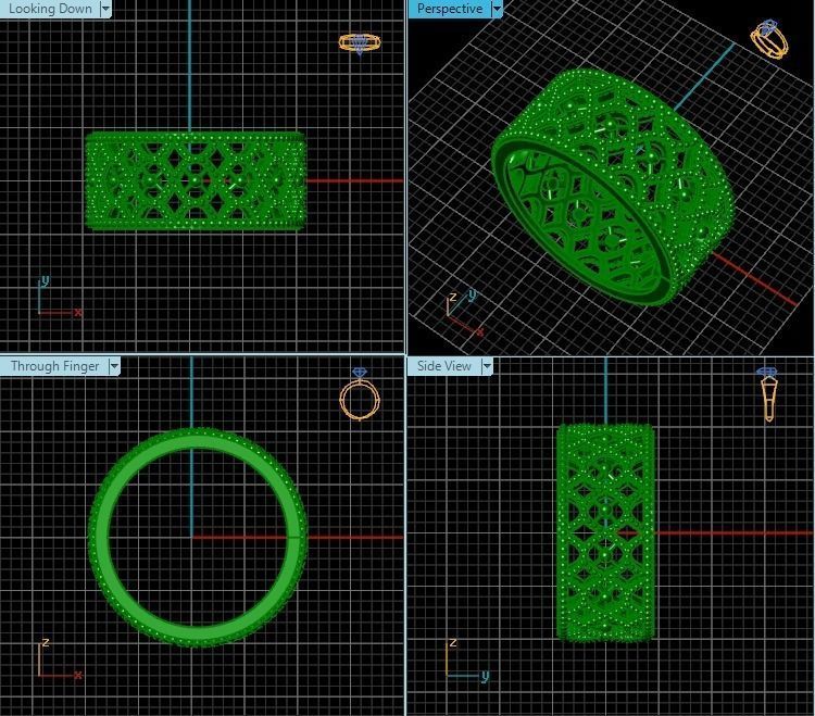 Ring T00571 3D print model_2