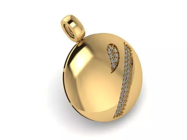 Pendant T00574 3D print model_0