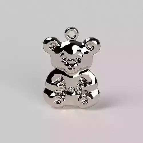 Bear pendat 3D print model