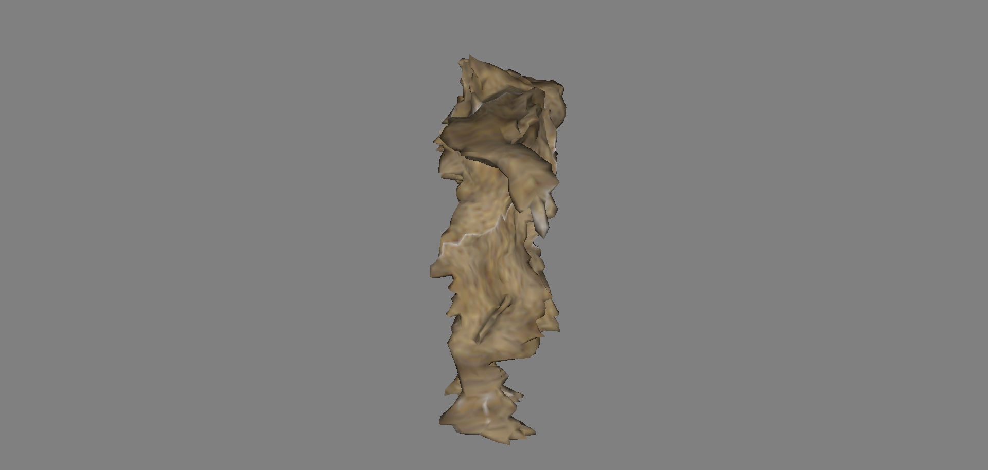 mostro umanoide2 low poly Low-poly 3D model_2