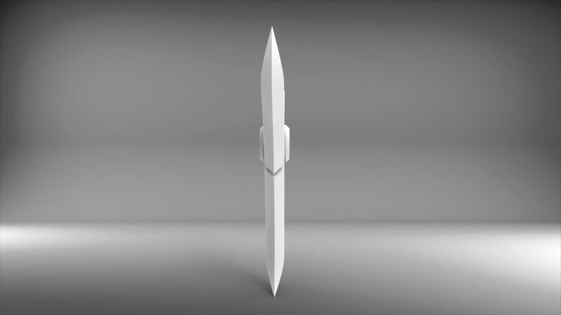 Genji sparrow shuriken 3D print model_2