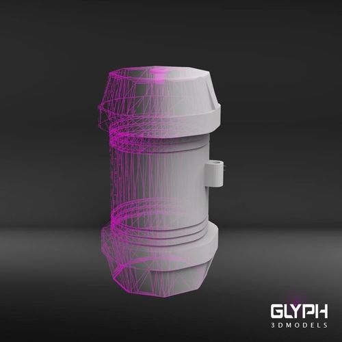 Junkrat grenade Overwatch 3D print model