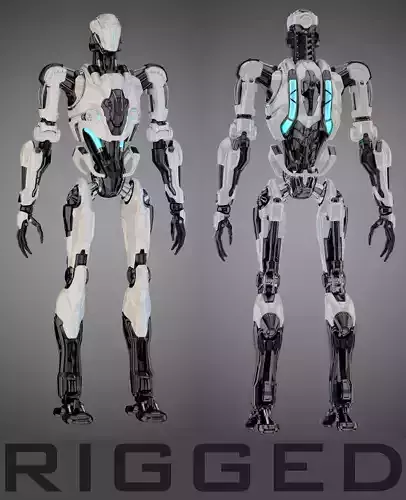 Samuel Hayden RIGGED 3D model