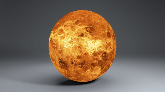 Venus 8k Globe 3D model