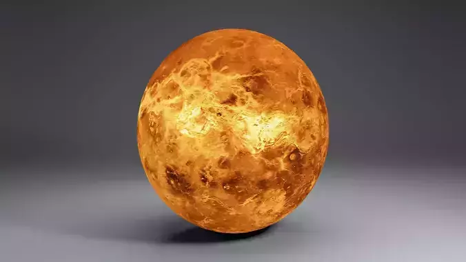 Venus 8k Globe 3D model