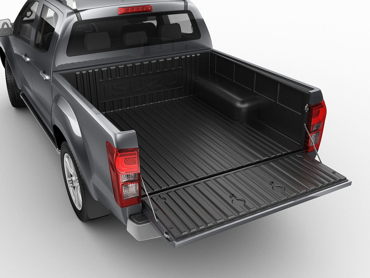 Isuzu D-max 2017 3D model_11