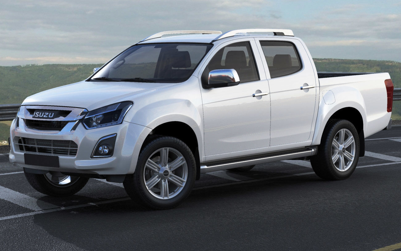 Isuzu D-max 2017 3D model_14
