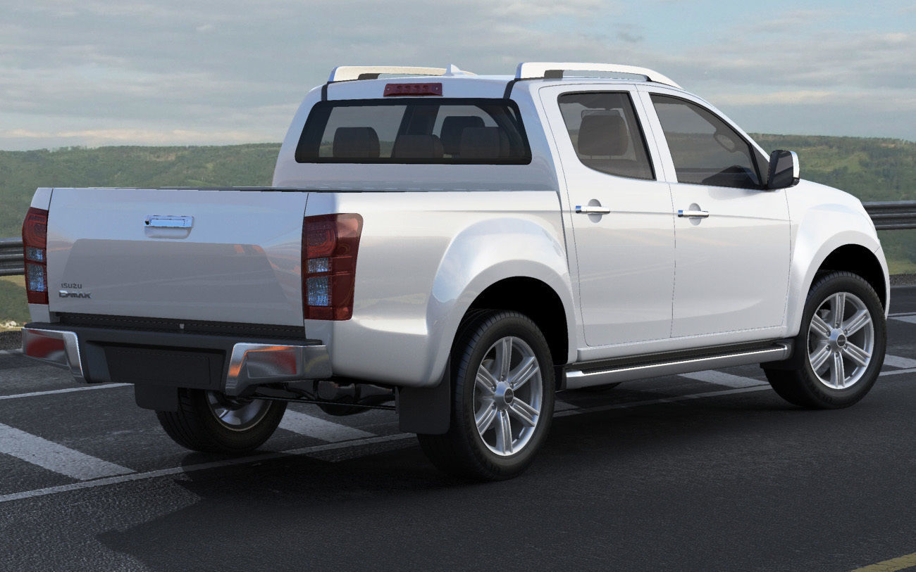 Isuzu D-max 2017 3D model_15