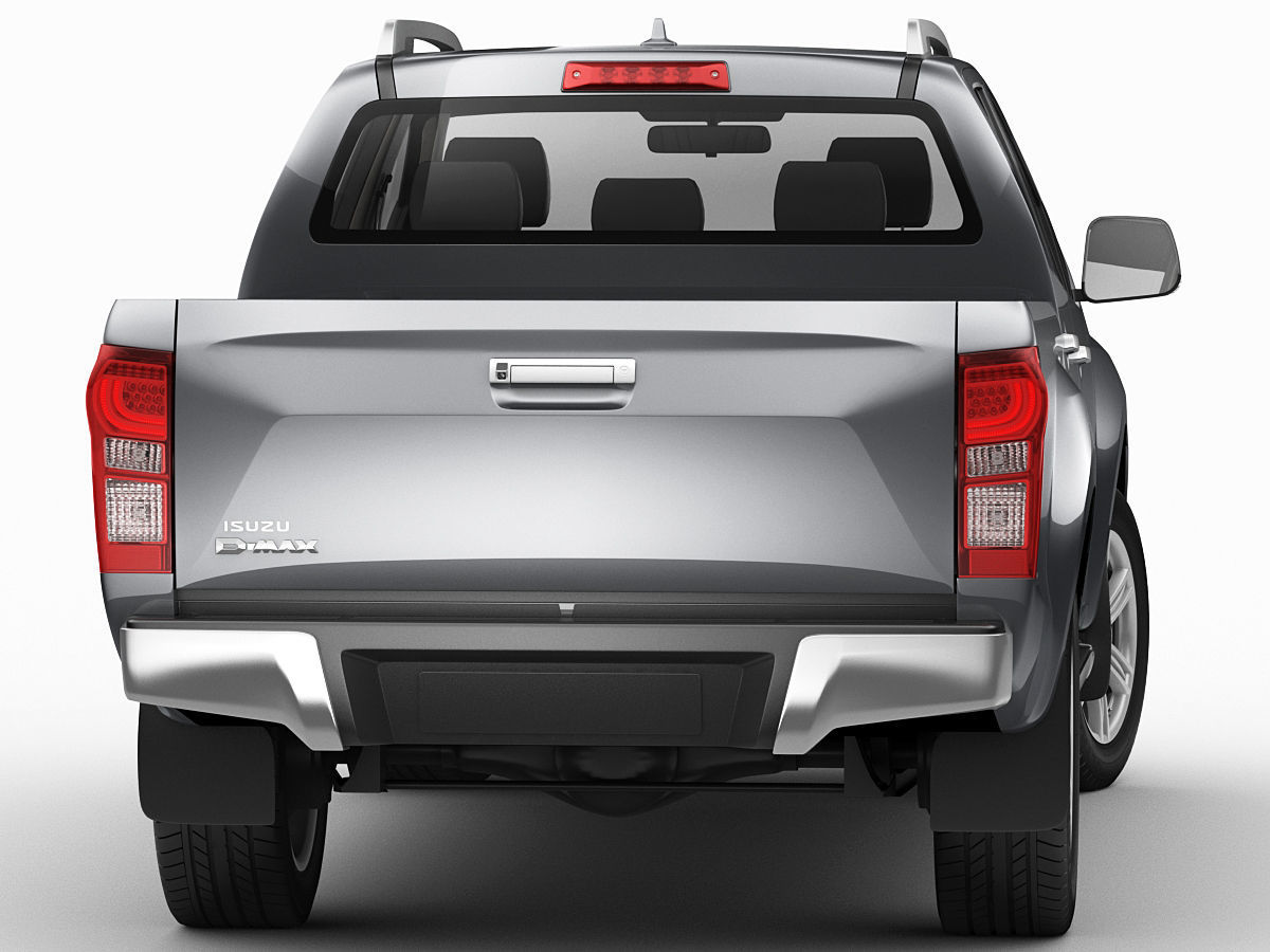 Isuzu D-max 2017 3D model_10