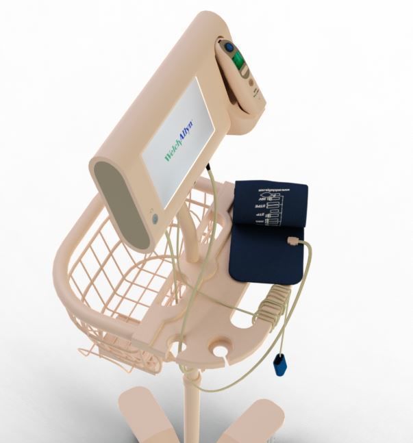 Welch Allyn Connex Spot Monitor 3D model_4