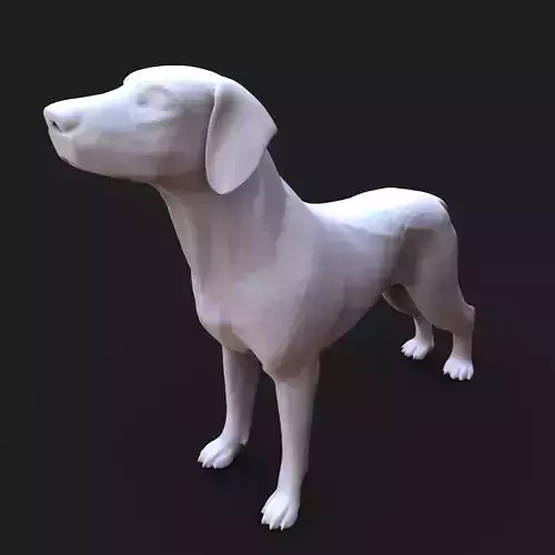 American Foxhound 3D print model