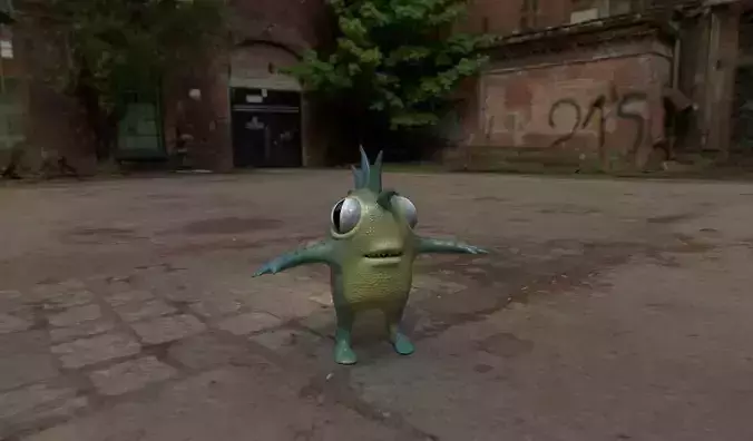 Swamp Guardians Low-poly 3D model