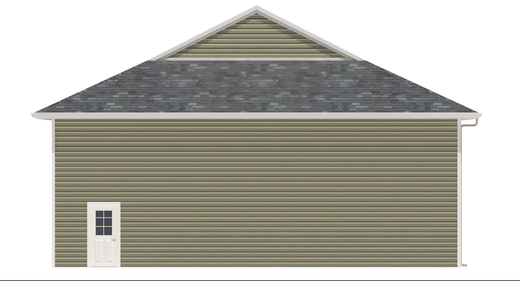 Garage-006 Low Poly 3D model_8