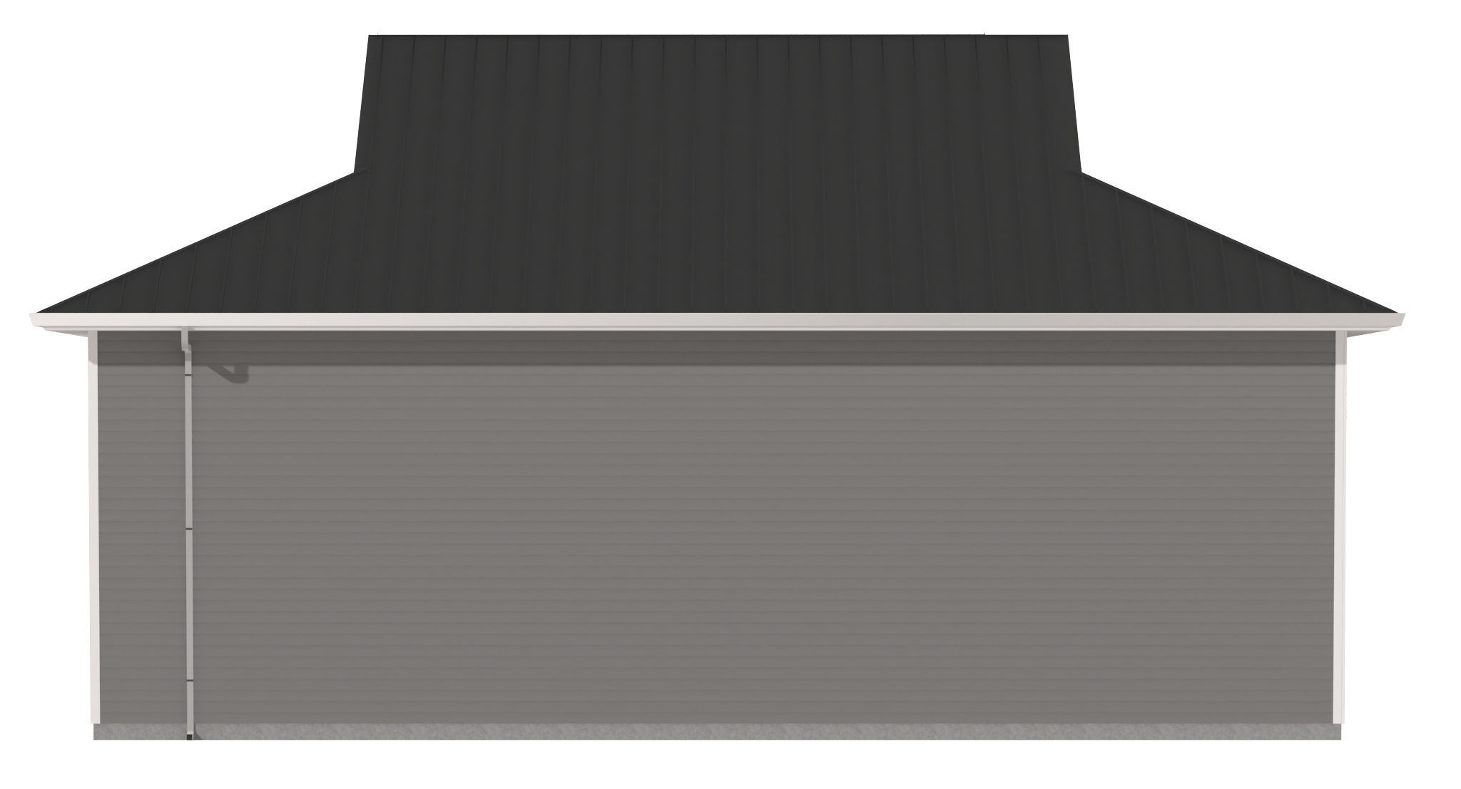 Garage-008 Low Poly 3D model_7