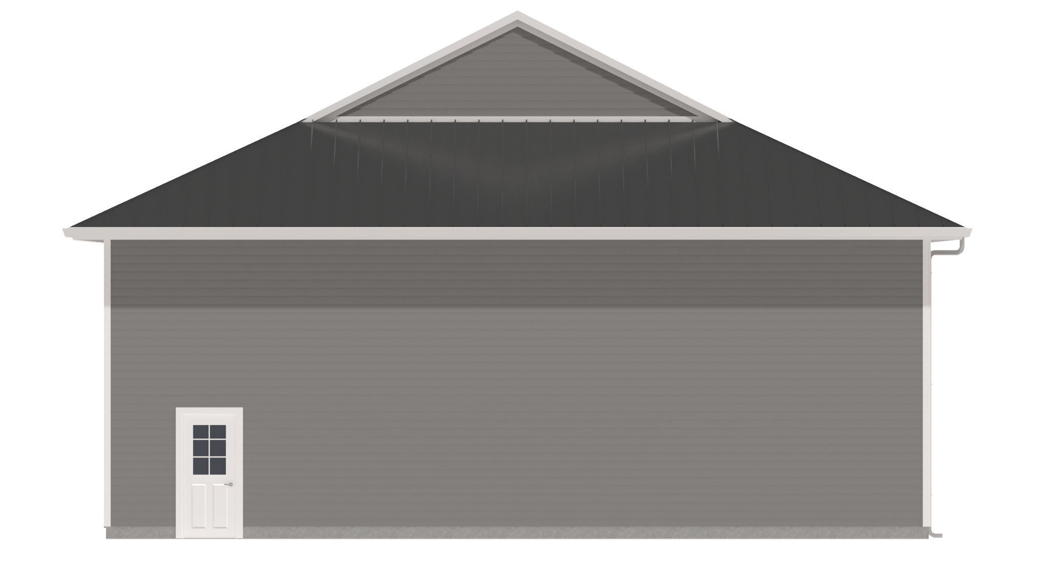 Garage-008 Low Poly 3D model_8