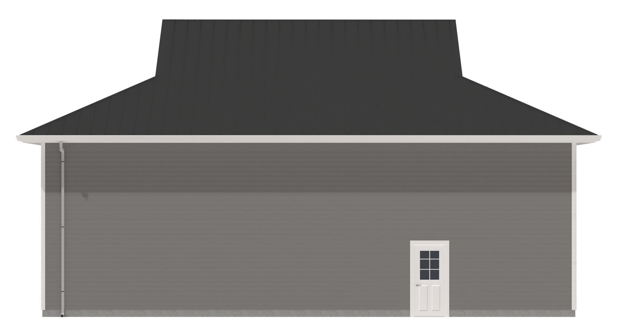 Garage-008 Low Poly 3D model_9