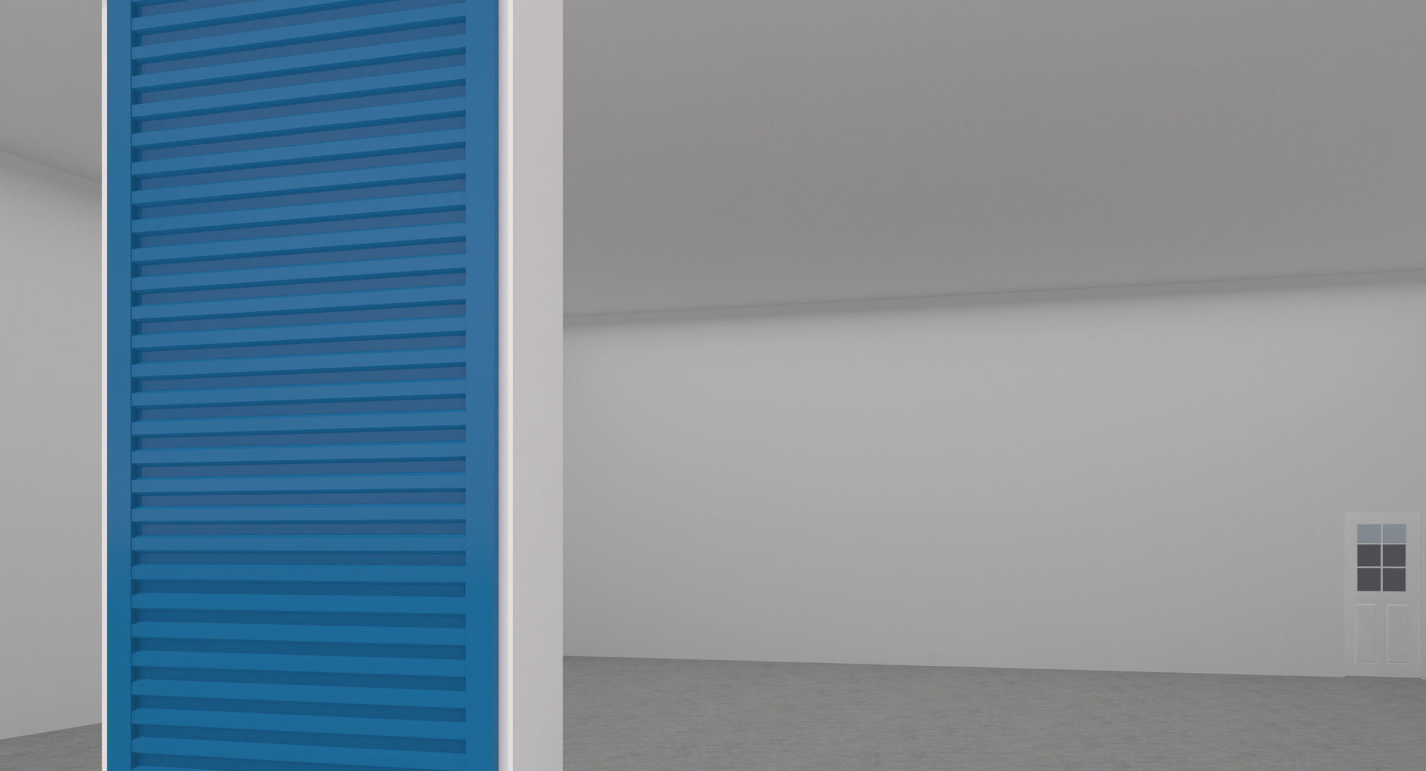 Garage-010 Low Poly house 3D model_10