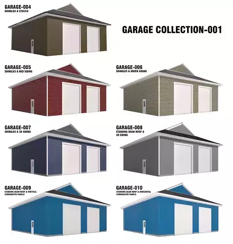 Garage Collection-001 3D model