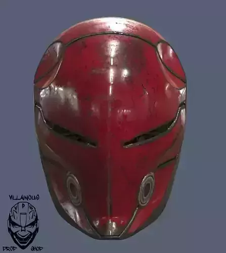 Red Hood Cyborg Ninja Helmet 3D print model