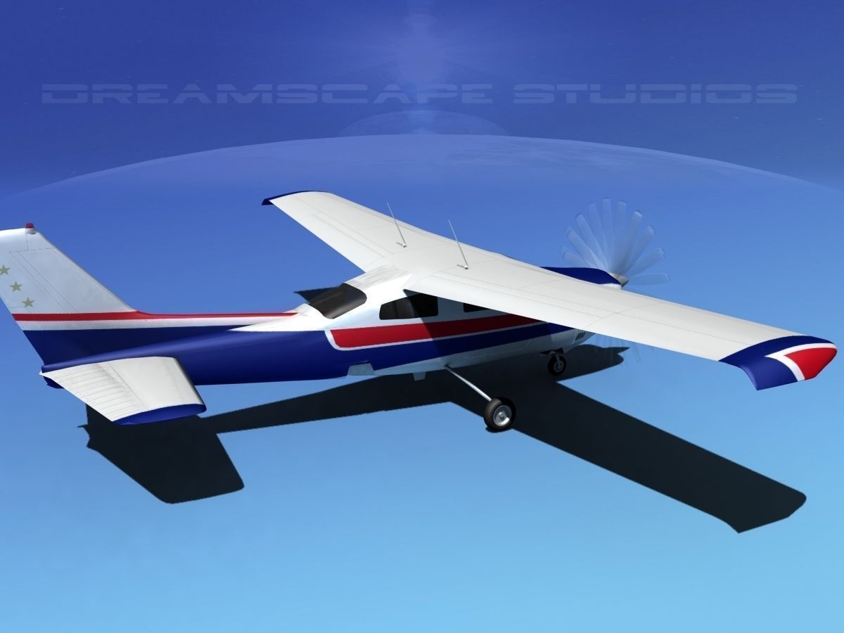 Cessna 210 Centurion V07 3D model_5