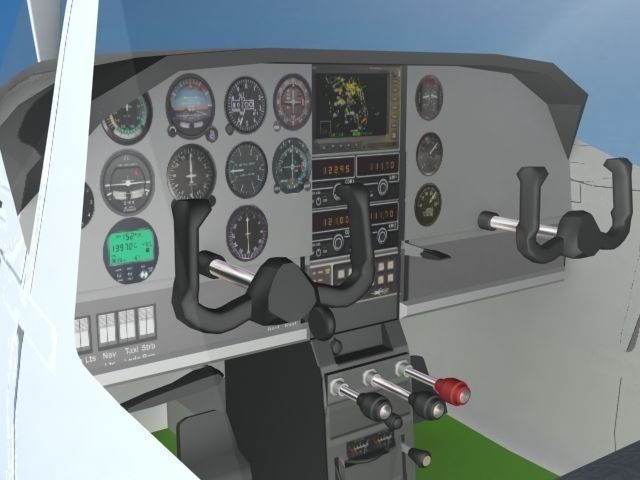 Cessna 210 Centurion V07 3D model_12