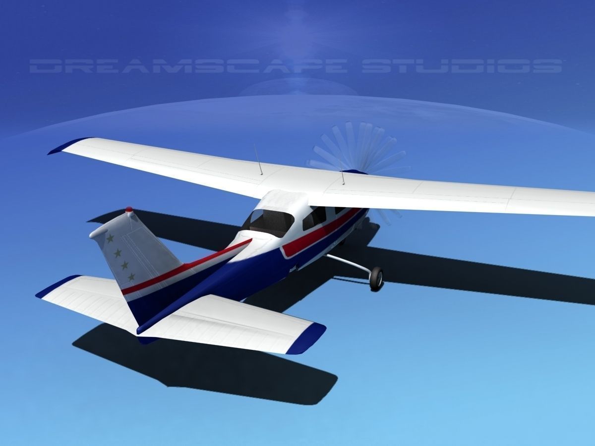 Cessna 210 Centurion V07 3D model_6