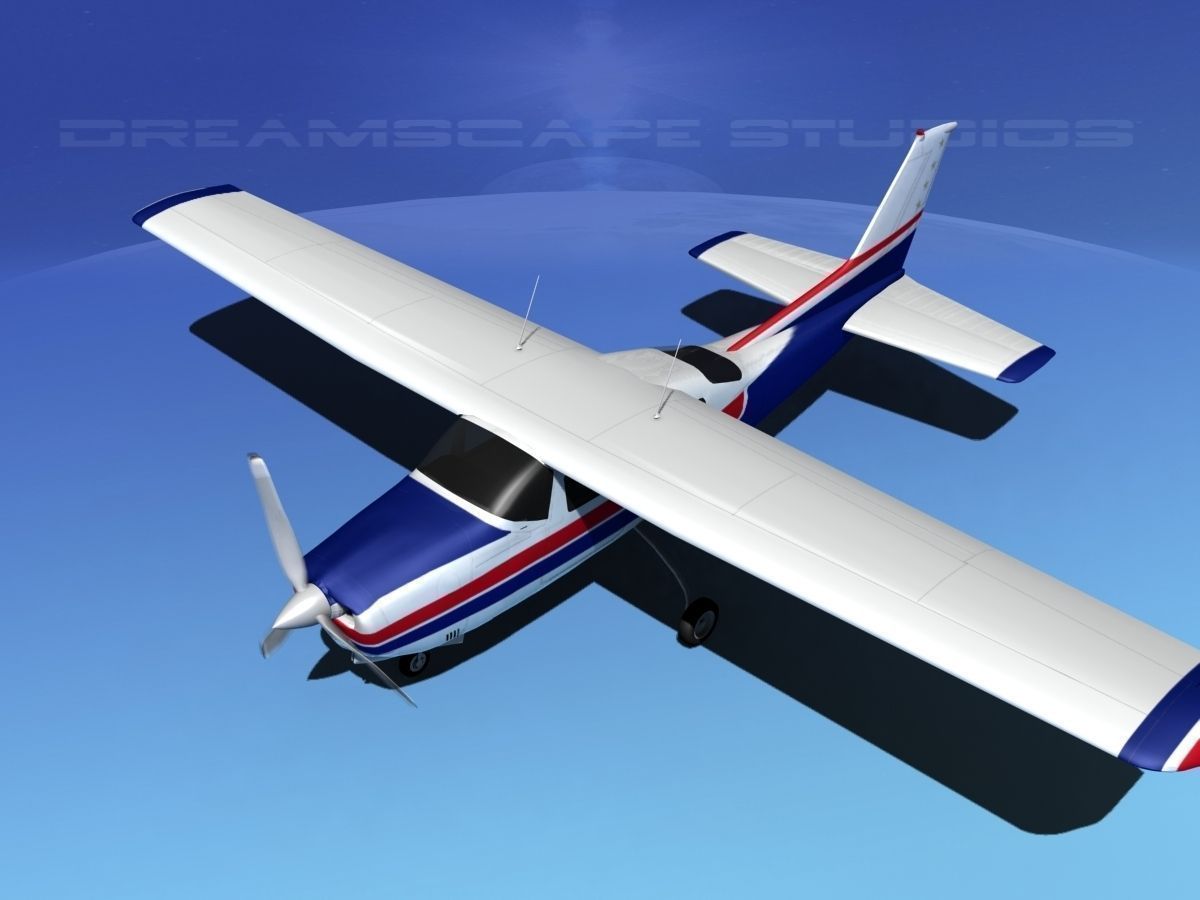 Cessna 210 Centurion V07 3D model_10