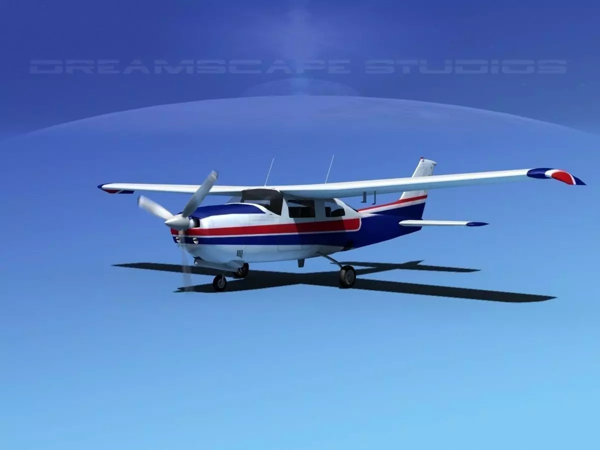 Cessna 210 Centurion V07 3D model_0