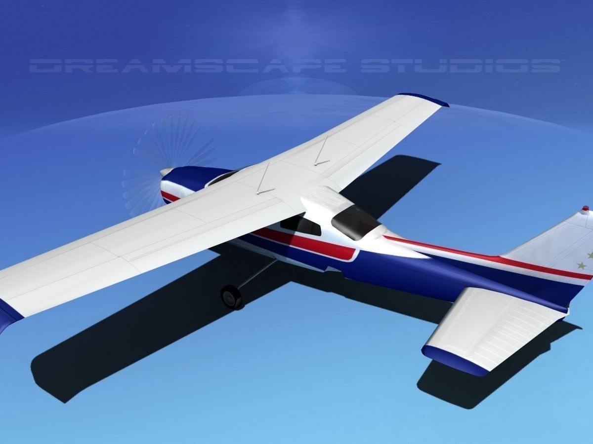 Cessna 210 Centurion V07 3D model_8