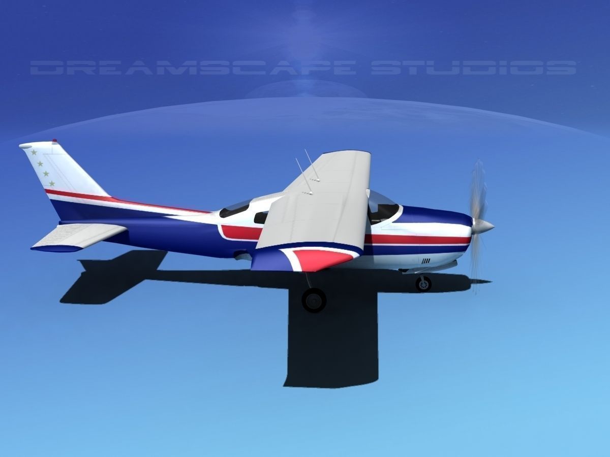 Cessna 210 Centurion V07 3D model_4