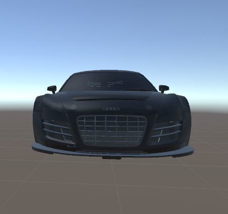 Audi R8 LMS Low-poly 3D model_2
