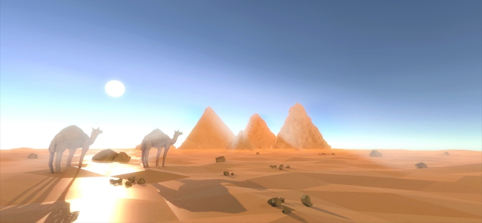 Low Poly Desert Egypt Full Packs Low-poly 3D model_20