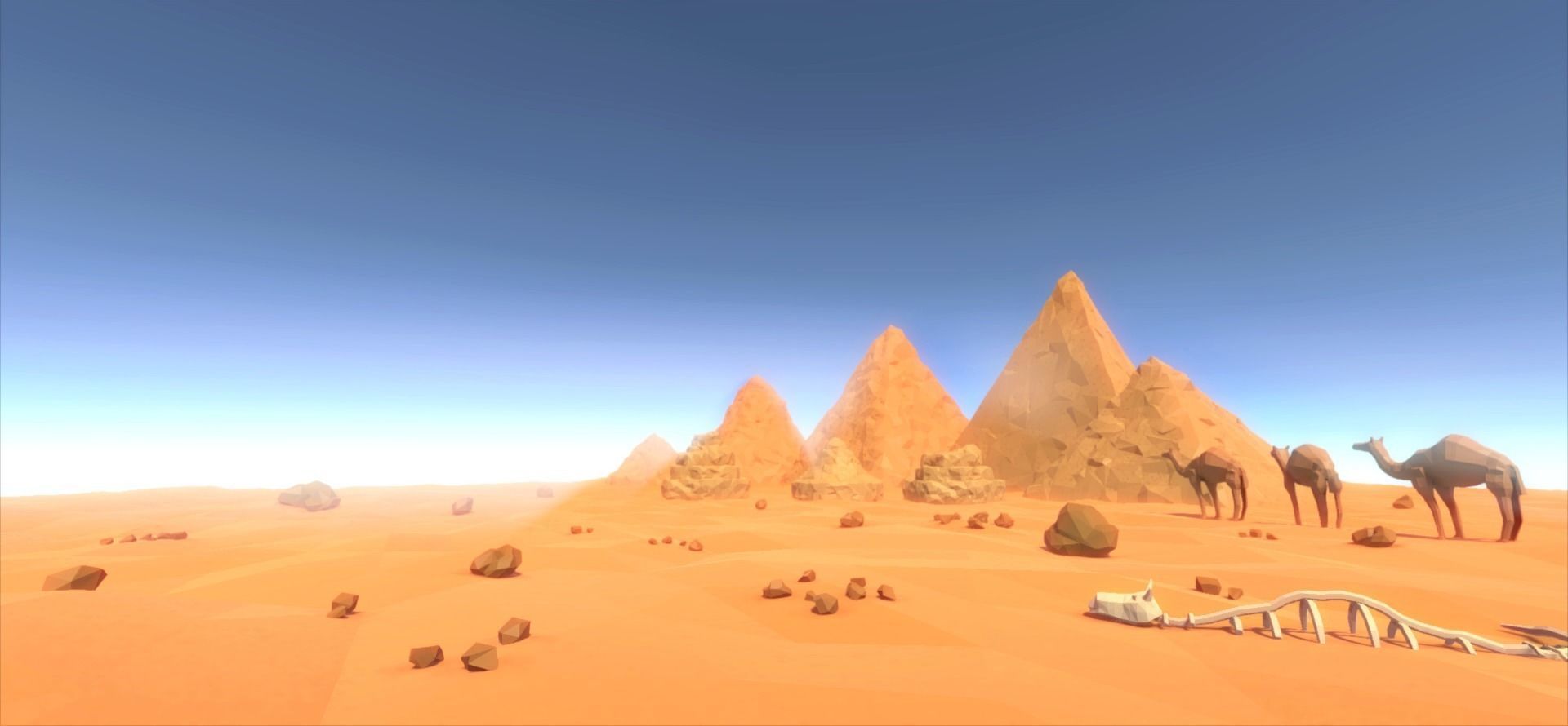 Low Poly Desert Egypt Full Packs Low-poly 3D model_22