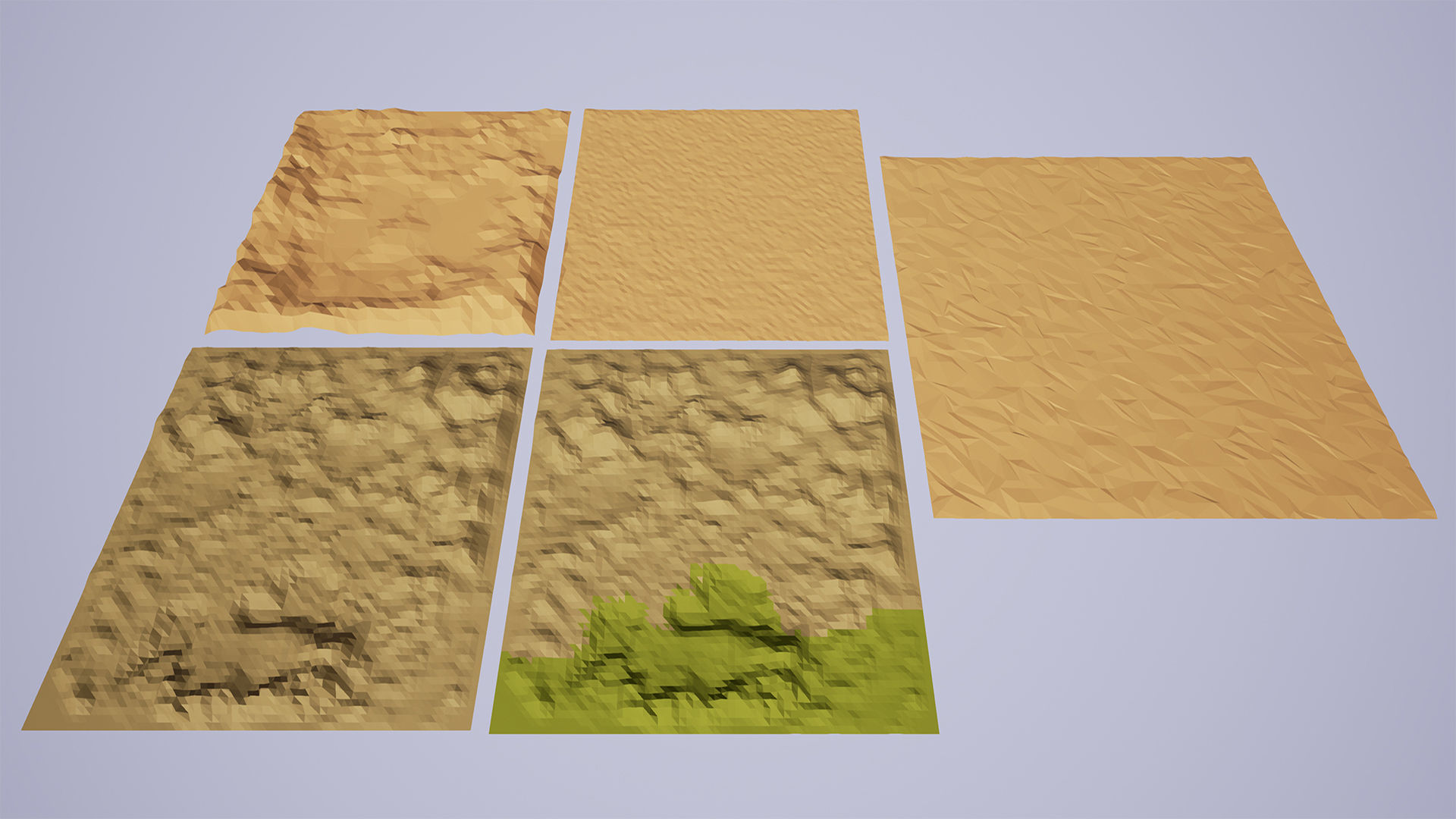 Low Poly Desert Egypt Full Packs Low-poly 3D model_11