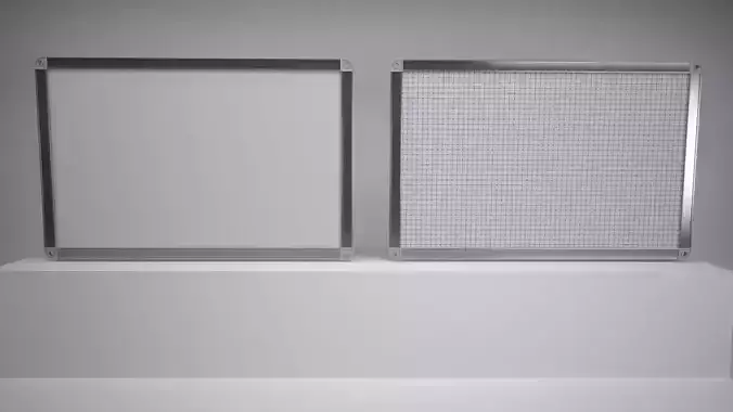 Dry Wipe White Board 3D model