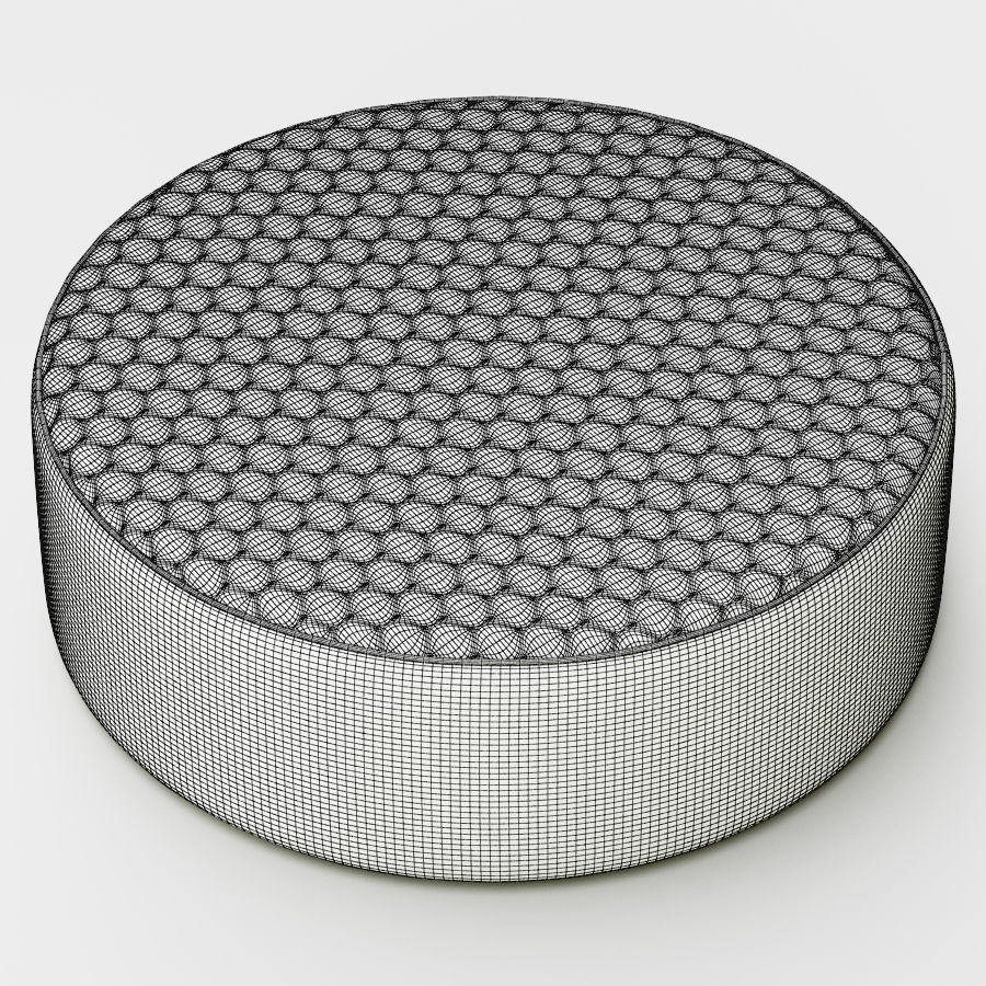 Pouf Corolle round 3D model_3