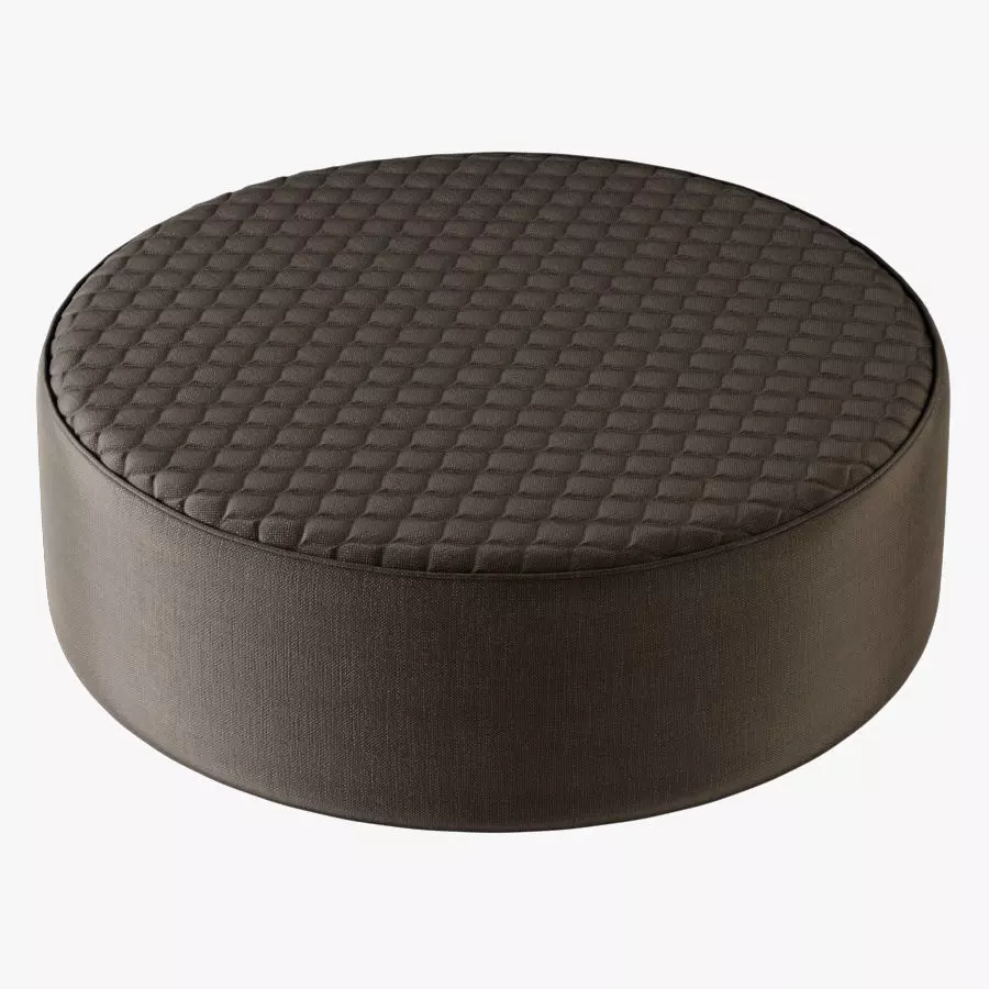 Pouf Corolle round 3D model_0