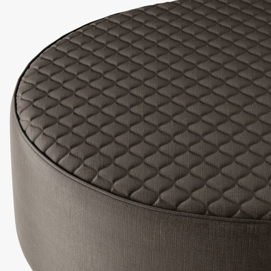 Pouf Corolle round 3D model_2