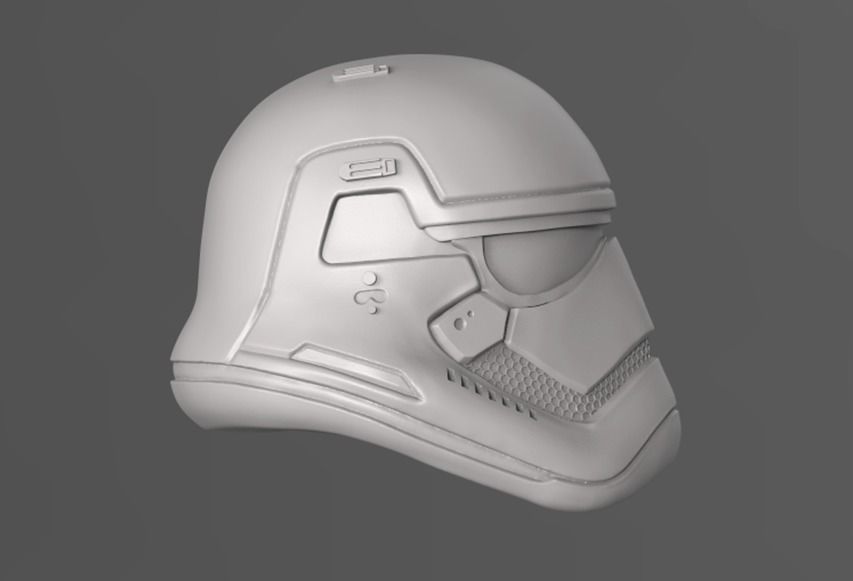 1st Trooper Helmet Fan Art 3D print model_2