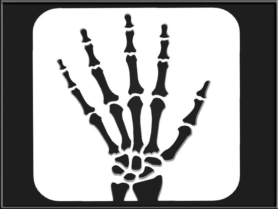 HAND LOGO 02 Low-poly 3D model