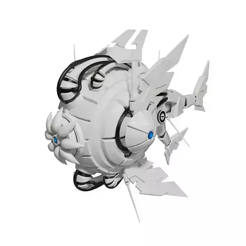 Drone futuristic fish