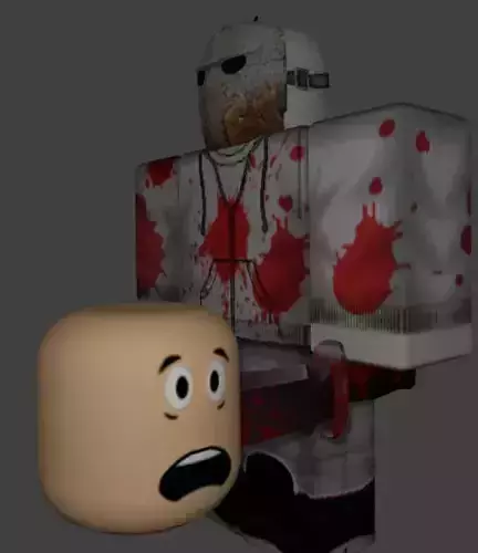 Roblox Killer character  Free 3D model