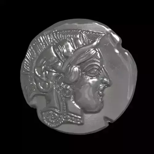 Athena coin 3D print model