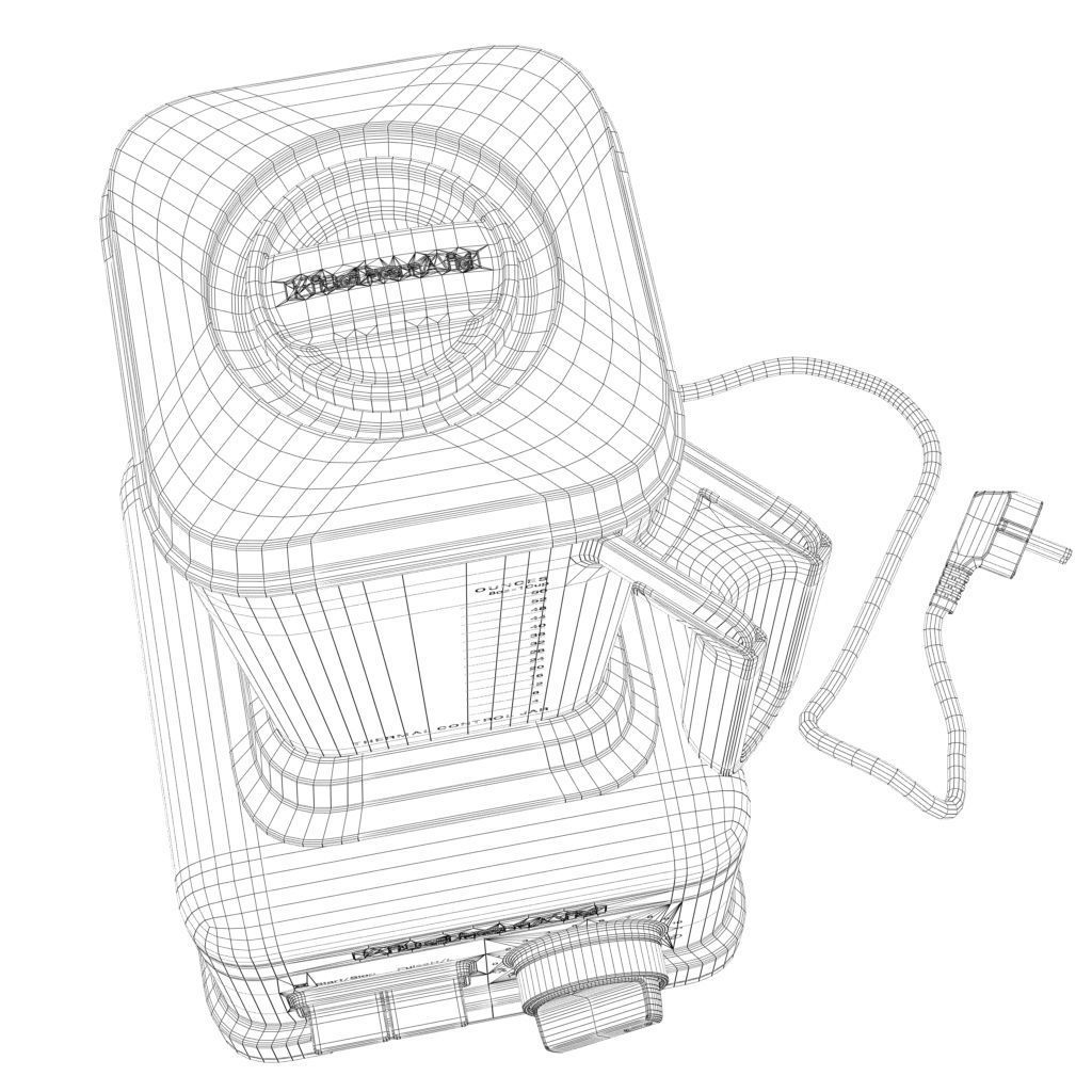 KitchenAid Pro Line Blender 3D model_16