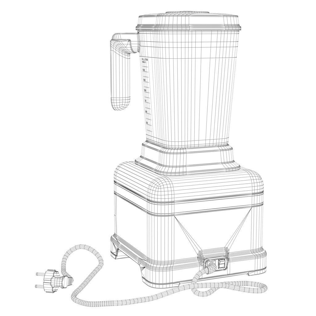 KitchenAid Pro Line Blender 3D model_15