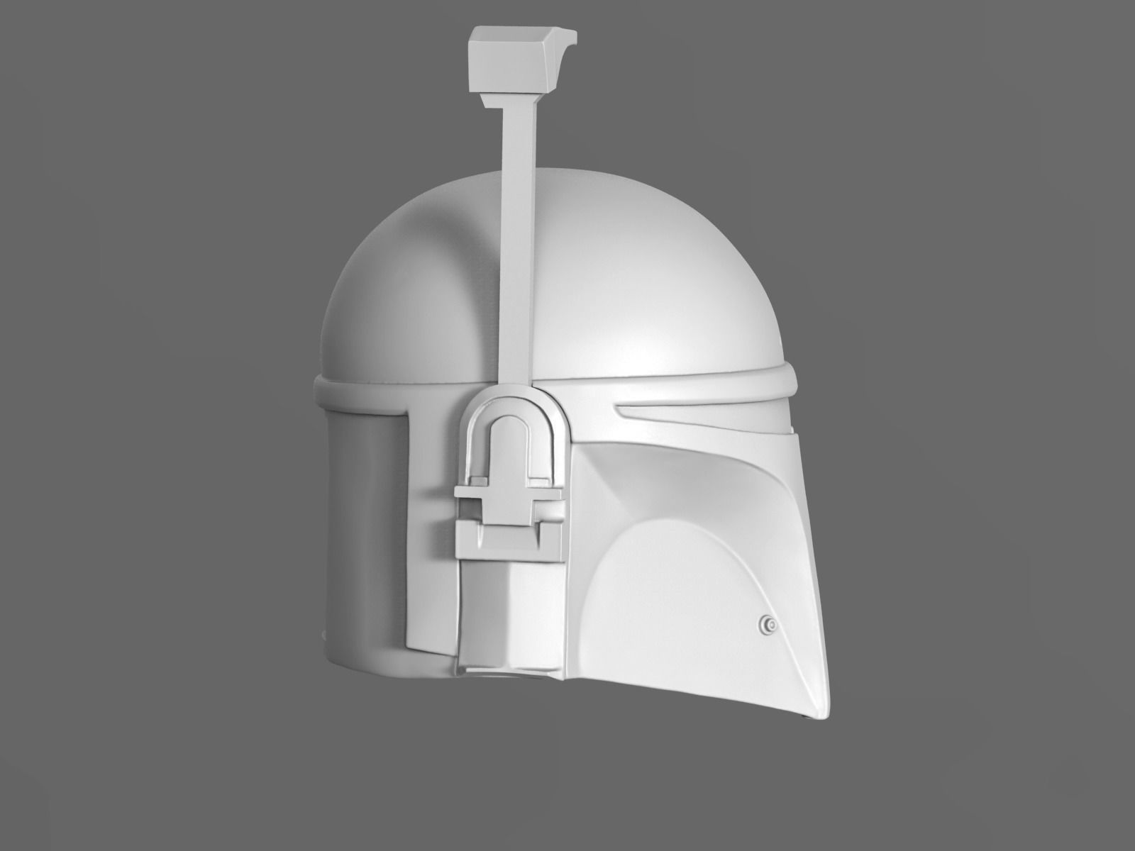 Galaxy Hunter Helmet Fan Art 3D print model_2