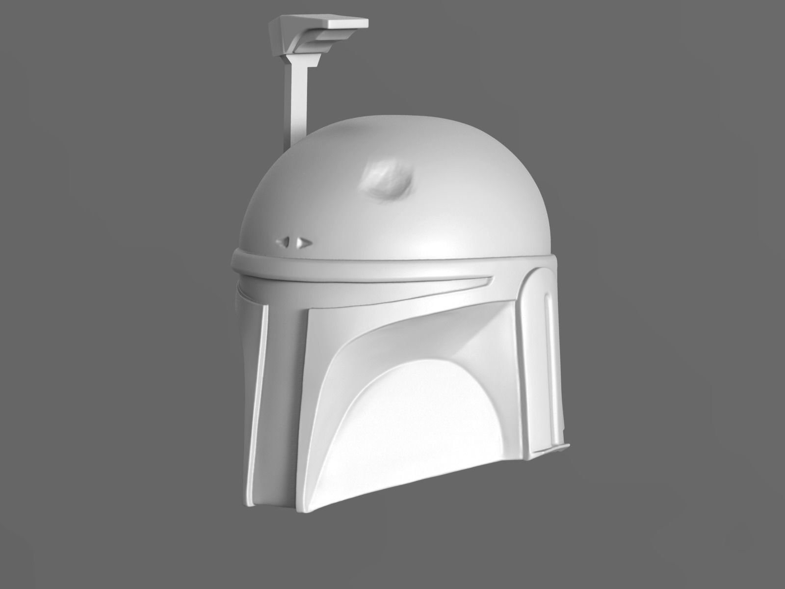 Galaxy Hunter Helmet Fan Art 3D print model_4
