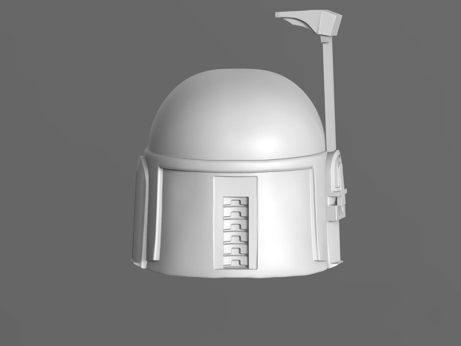 Galaxy Hunter Helmet Fan Art 3D print model_3
